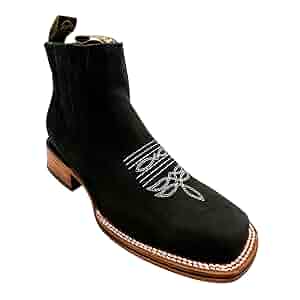 Amazon.com | The Western Shops Men's Square Toe Ankle